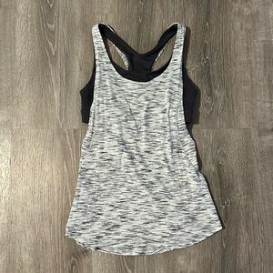 Lululemon Women’s‎ Sz 4 On Track Athletic Workout Racer Back Sleeveless Tank Top